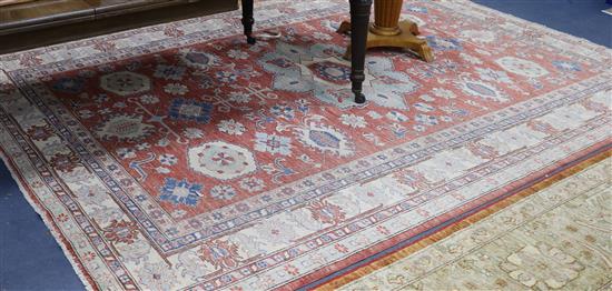 A small Oriental carpet 350cm x 260cm